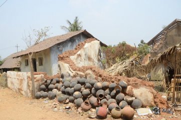 Rangasthalam Movie Village Set Photos